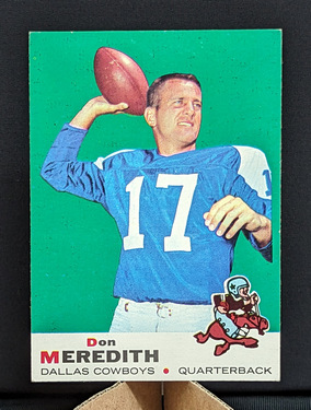 1969 Topps Don Meredith #75