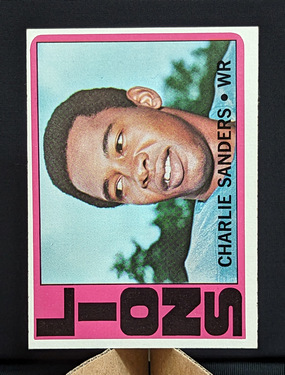 1972 Topps Charlie Sanders #60