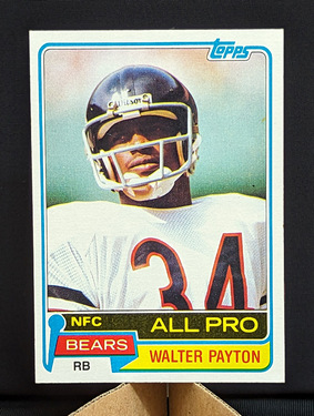 1981 Topps Walter Payton #400