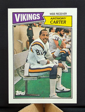 1987 Topps Anthony Carter #202