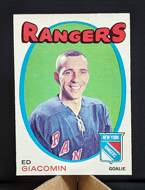 1971 O-Pee-Chee Eddie Giacomin #220