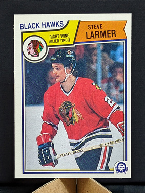 1983 O-Pee-Chee Steve Larmer #105