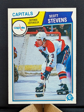 1983 O-Pee-Chee Scott Stevens #376