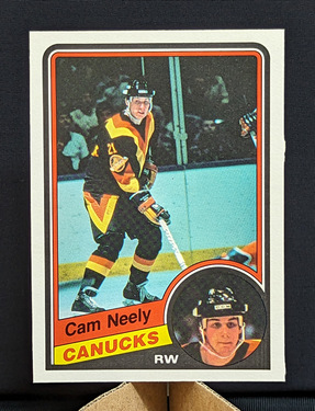 1984 O-Pee-Chee Cam Neely #327