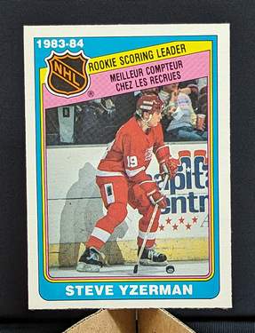 1984 O-Pee-Chee Steve Yzerman #385