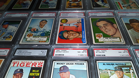 Welcome to the online showcase of the MrTigers vintage Detroit Tigers baseball card collection